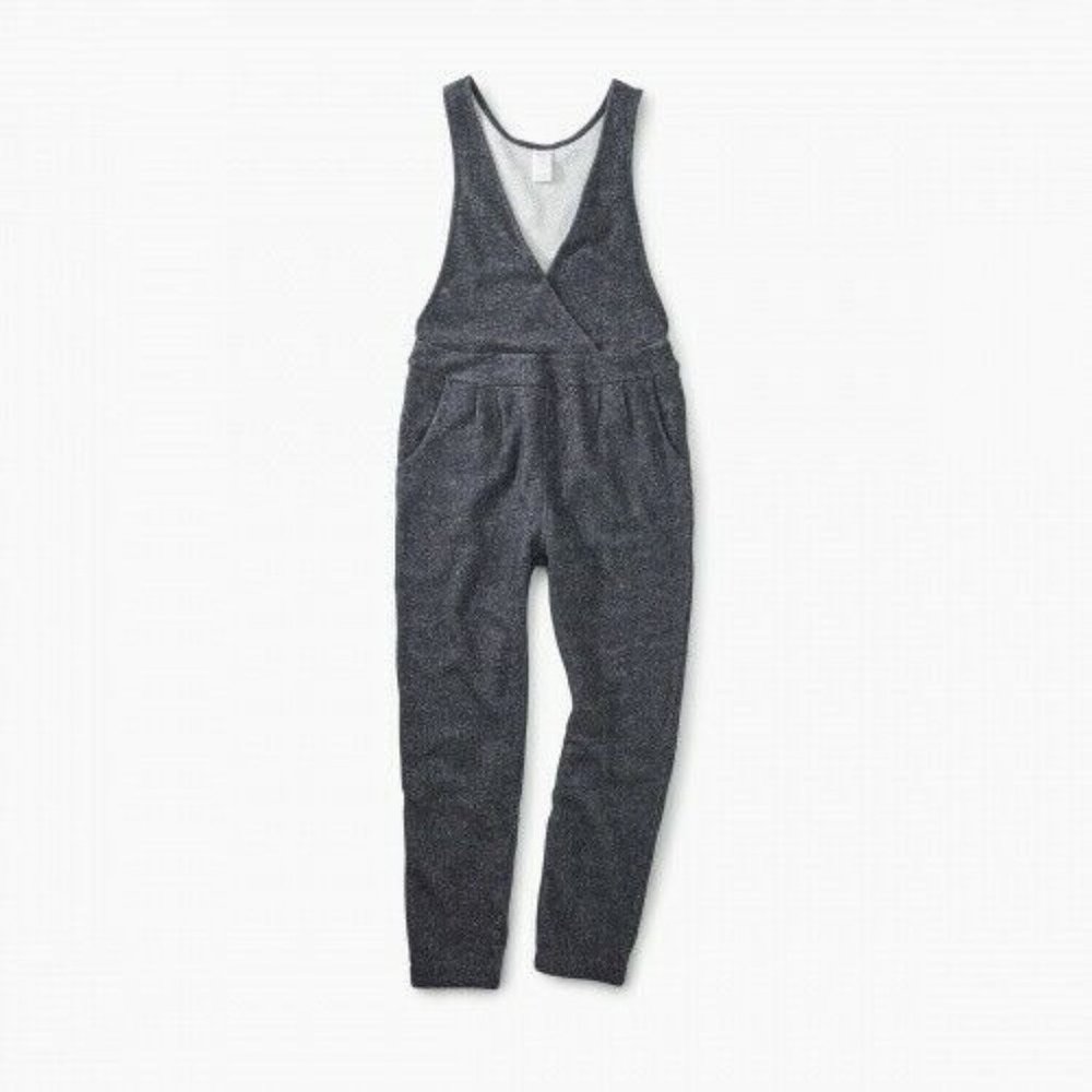Tea Collection Stretchy Jumpsuit Overalls, Size 8